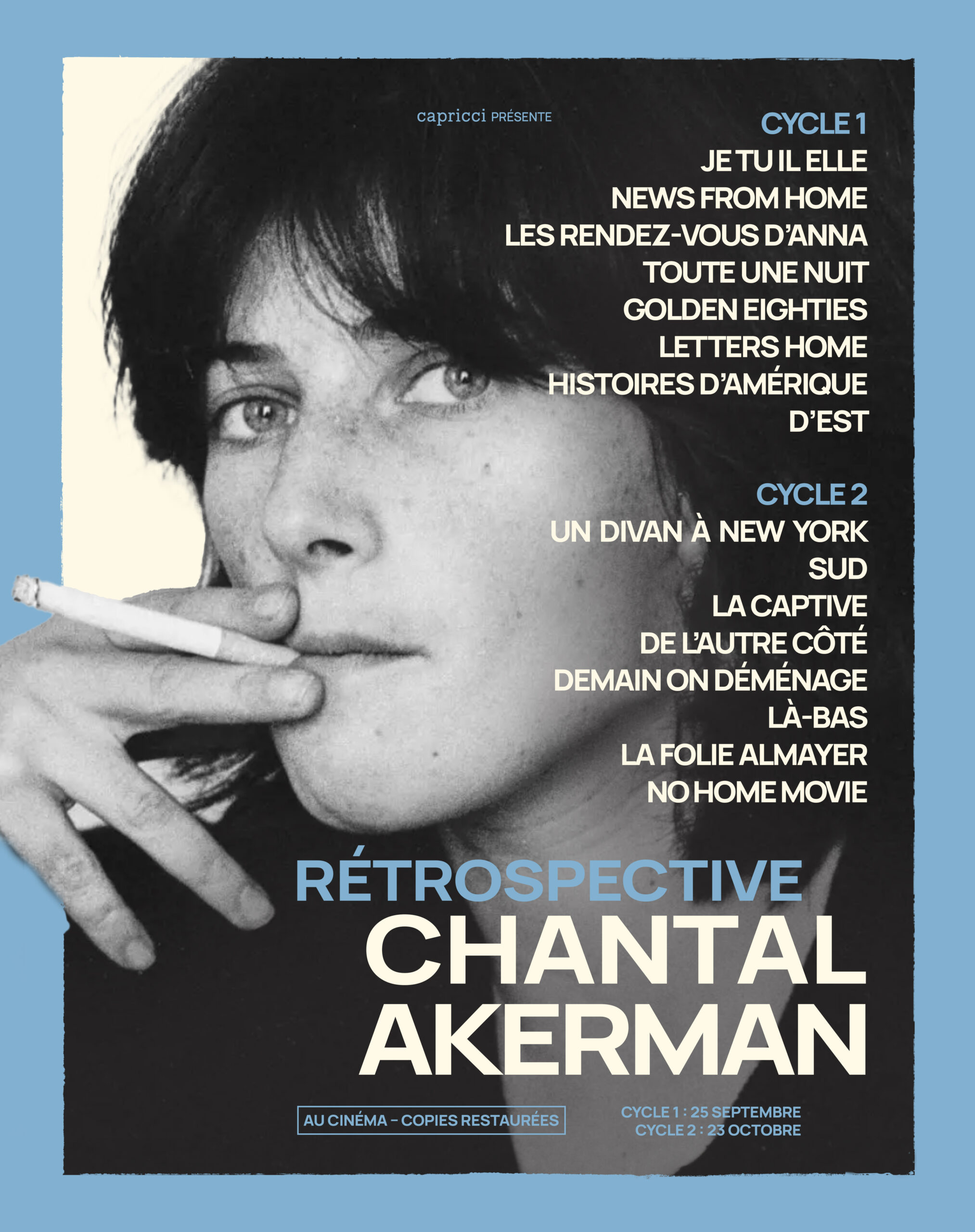 Rétrospective Chantal Akerman